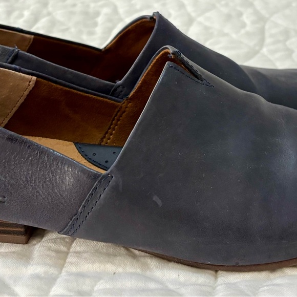 BOC Women's Navy Suree 9.5 Leather Flats Loafers - Picture 3 of 6